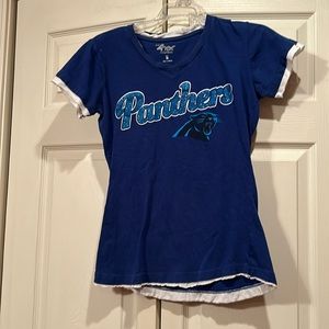 4Her - Medium - Carolina Panthers Theme, Tee Shirt